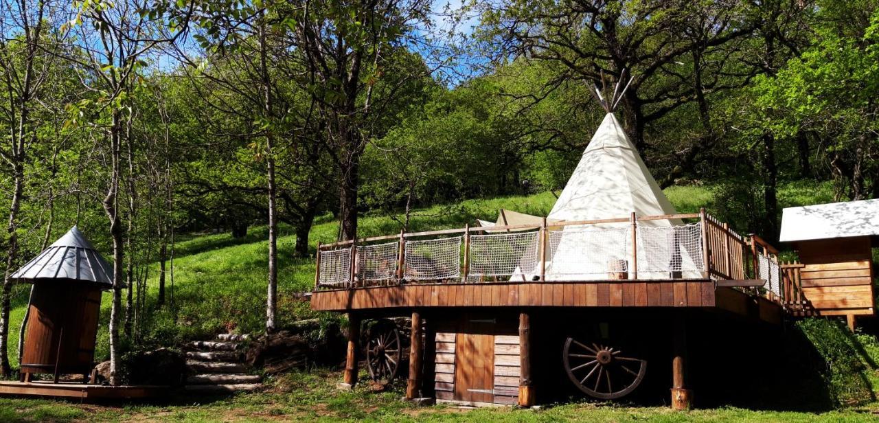 Le Tipi A Marie, Deconnectez- Vous !!! Hotel Cambounes Exterior foto