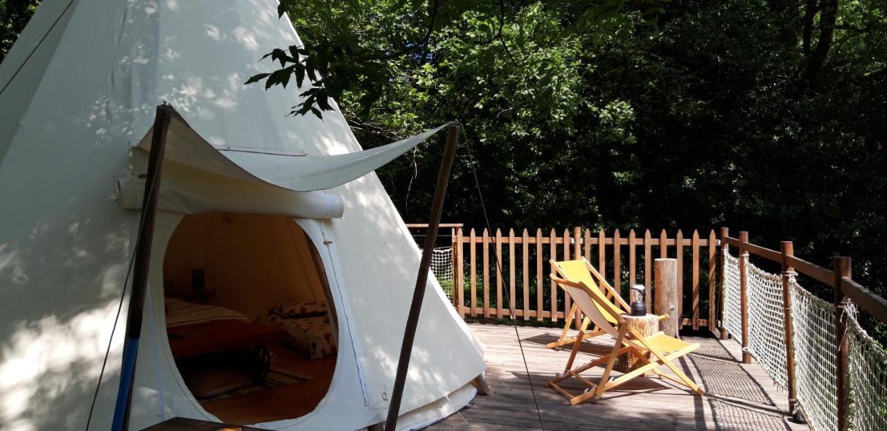 Le Tipi A Marie, Deconnectez- Vous !!! Hotel Cambounes Exterior foto