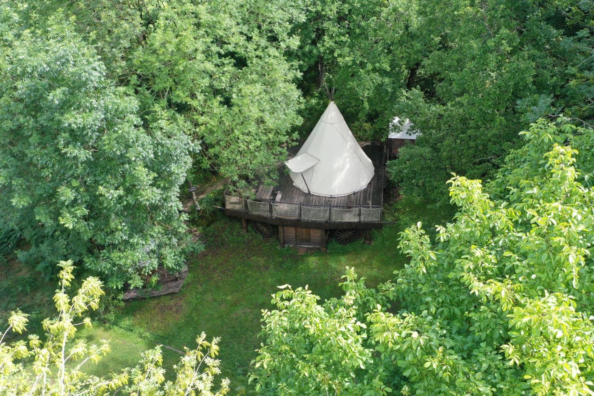 Le Tipi A Marie, Deconnectez- Vous !!! Hotel Cambounes Exterior foto